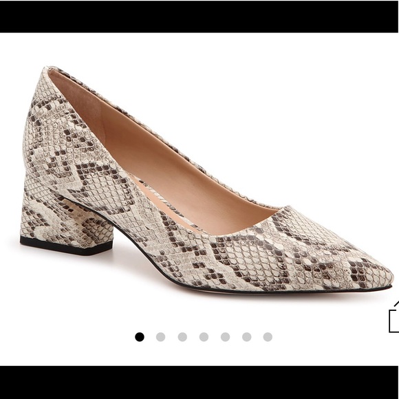 franco sarto snakeskin heels